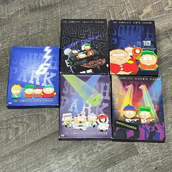south park Other - South Park DVD Collection Seasons 4 6 10 11 & 12